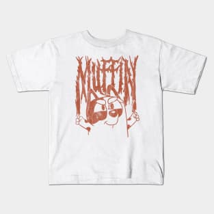 MUFFIN RED METAL VINATGE Kids T-Shirt